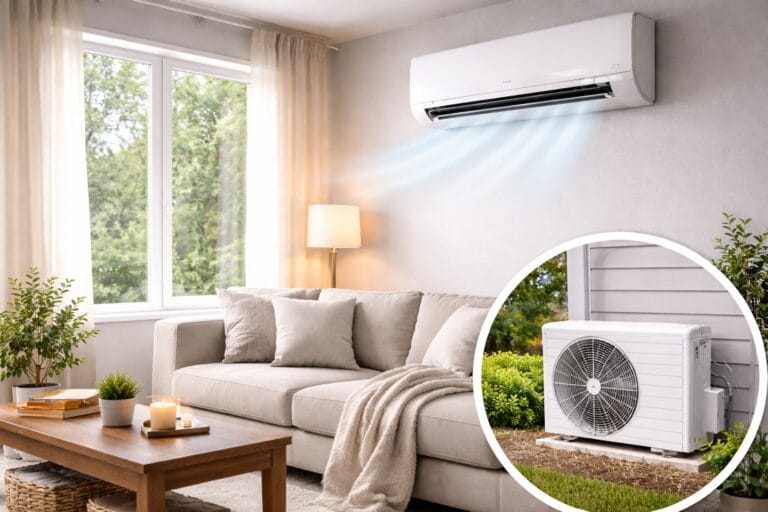 What are the benefits of a ductless mini-split system